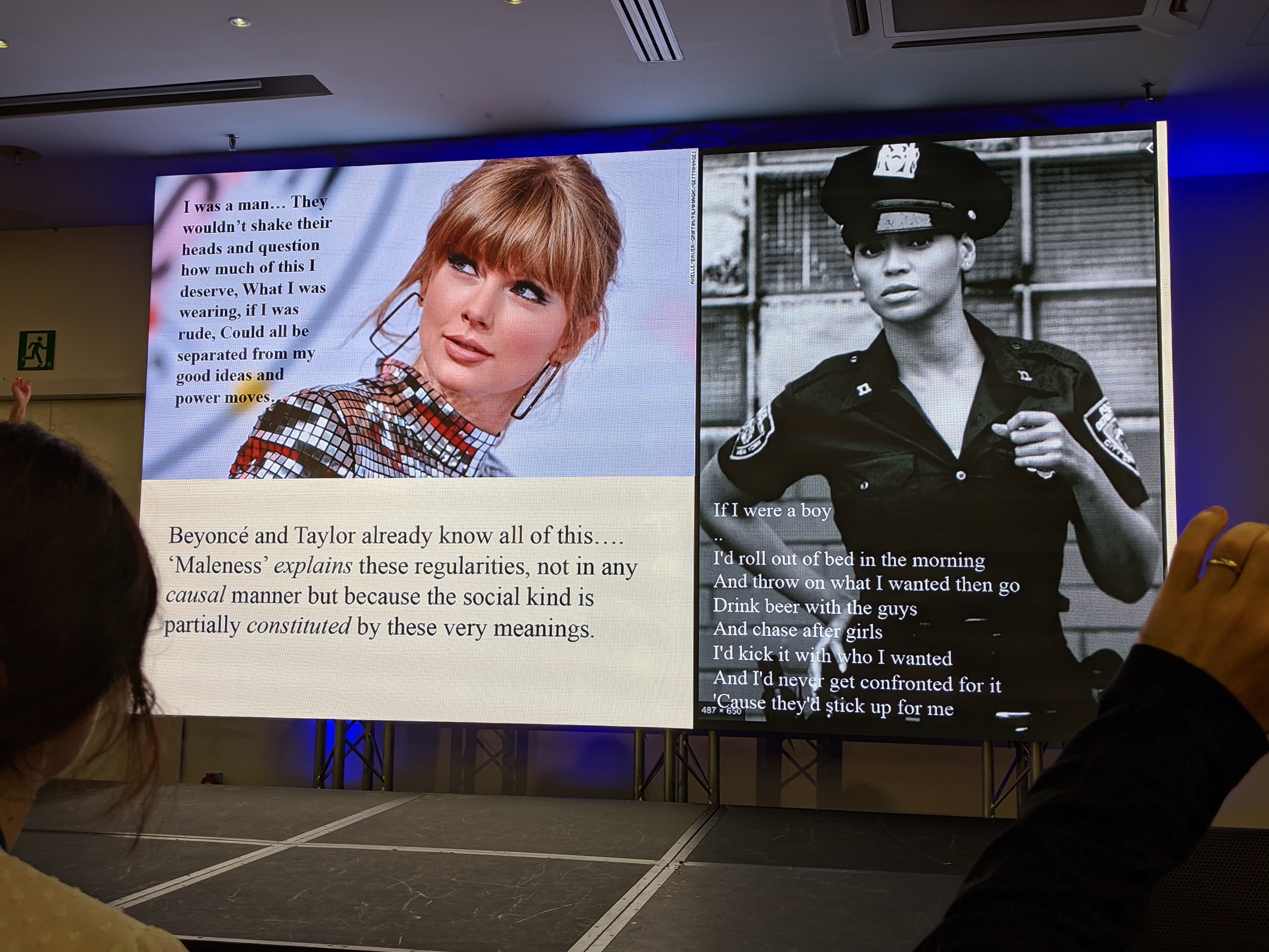 Beyonce and Taylor Swift